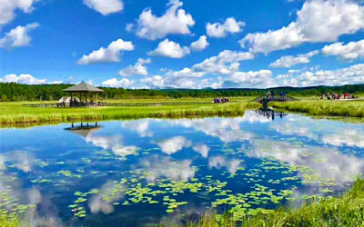 北京出发,北戴河+承德避暑山庄+乌兰布统5日游,草原+大海